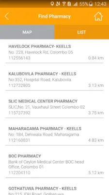 Lanka Hospitals android App screenshot 0